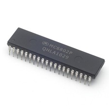 Motorola MC6802P 6802 8BIT MPU with Clock RAM x 20PCS