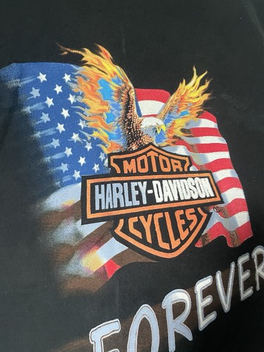 Vintage 1999 Harley Davidson T-Shirt Tag Cabo San Lucas Motorcycle Emblem - Picture 3 of 6