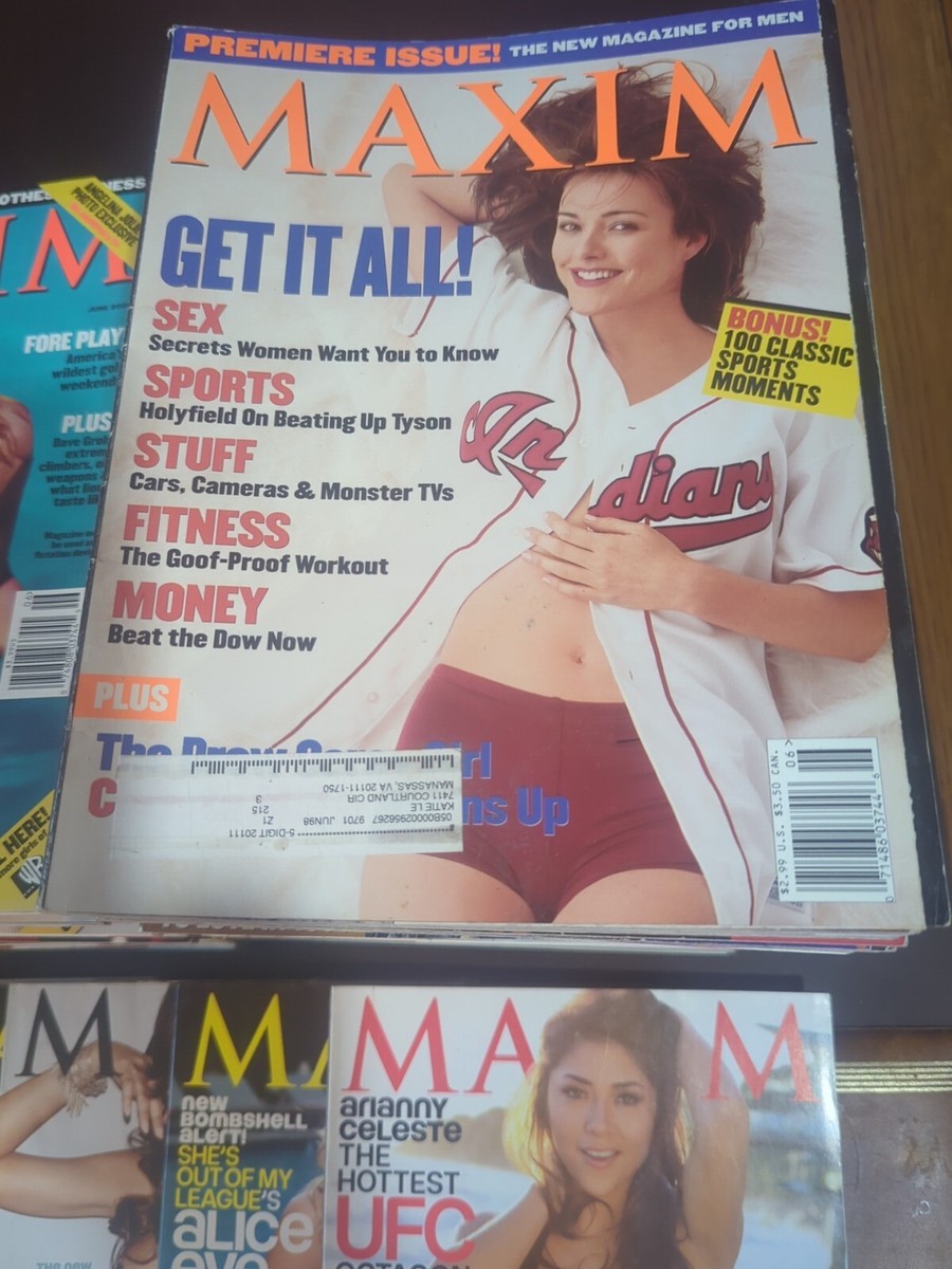 MAXIM MAGAZINES LOT OF 46 include #1 Vintage 1997 | eBay