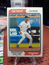 2023 Topps Heritage - #67 Brendon Davis (RC)