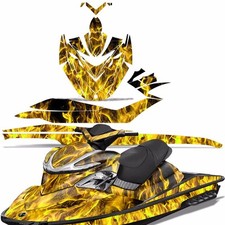 Jet Ski Graphic Decals Stickers For Sea-Doo RXP 2004-2011 ICE FLAMES Y