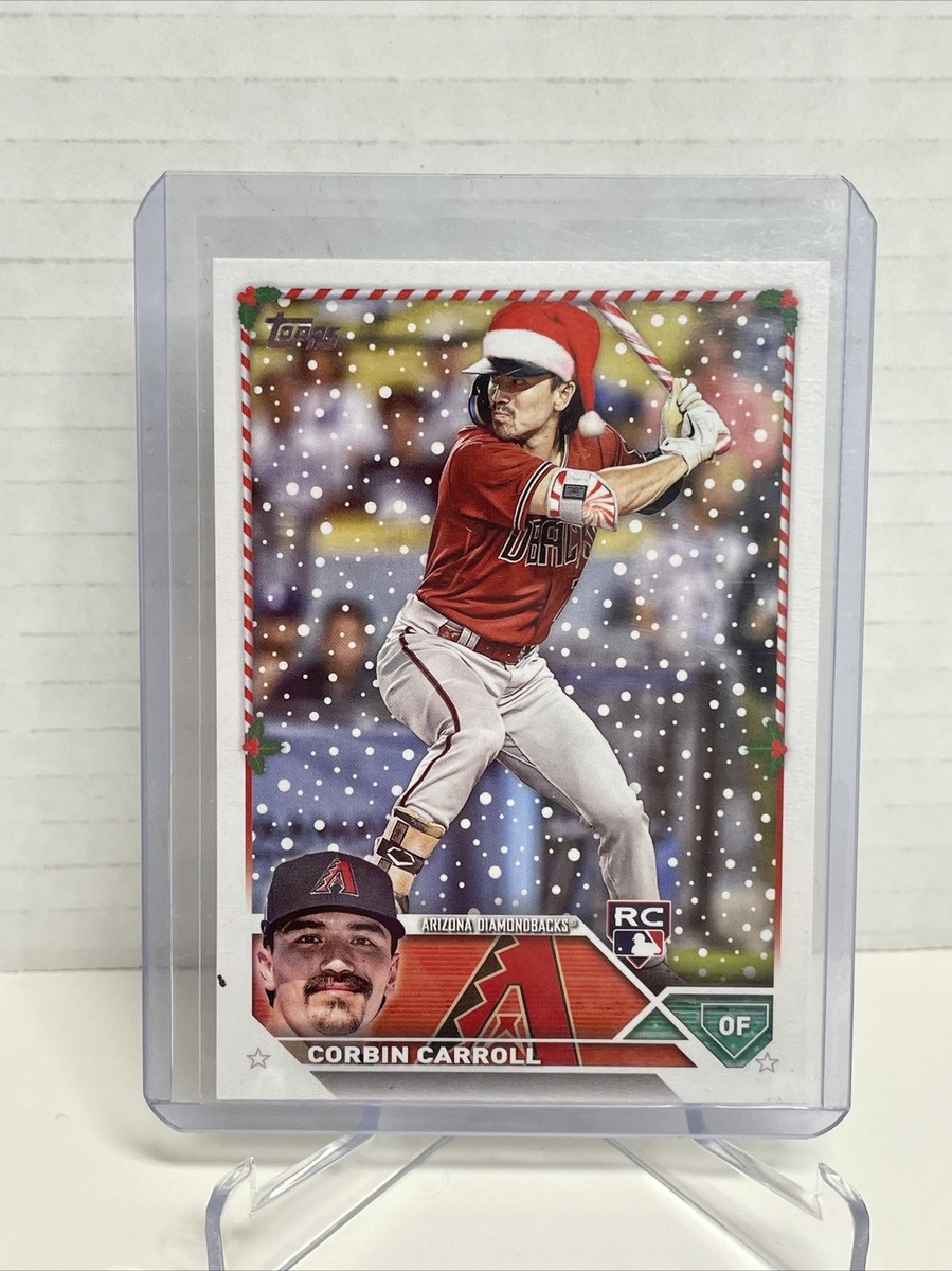 0 Topps Corbin Carroll Auto RC ⁄ Black ⁄199 Update Parallel Finest 
