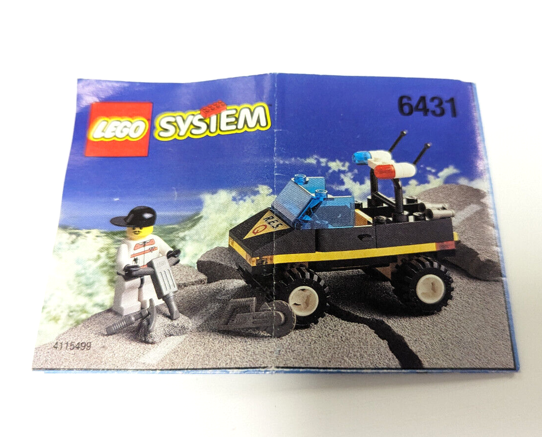 Vintage Lego Town Res-Q 6431 - Road Rescue - 100% Complete w