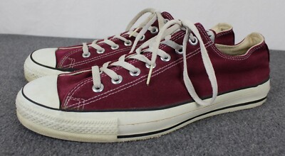 converse maroon low