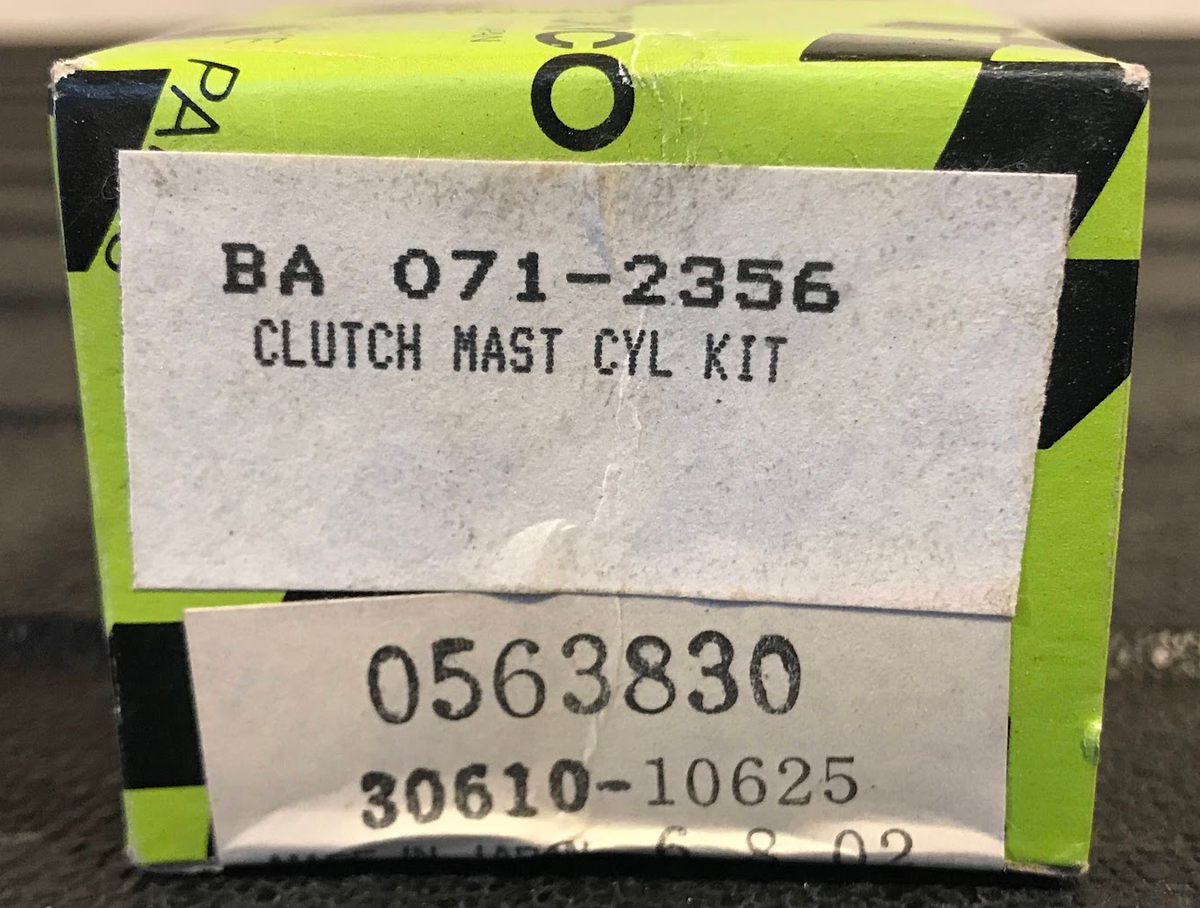 Tokico Clutch Master Cylinder Repair Kit - 0563830 - For Nissan