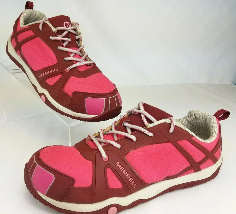 Merrell girls sneakers Ruby Wine Proterra sport size 6.5 Kids - Image 2 of 4