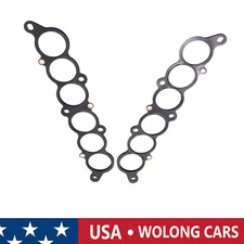 1Pair New Intake Manifold Plenum Gasket for 2000-04 Toyota Tundra V6 3.4L US