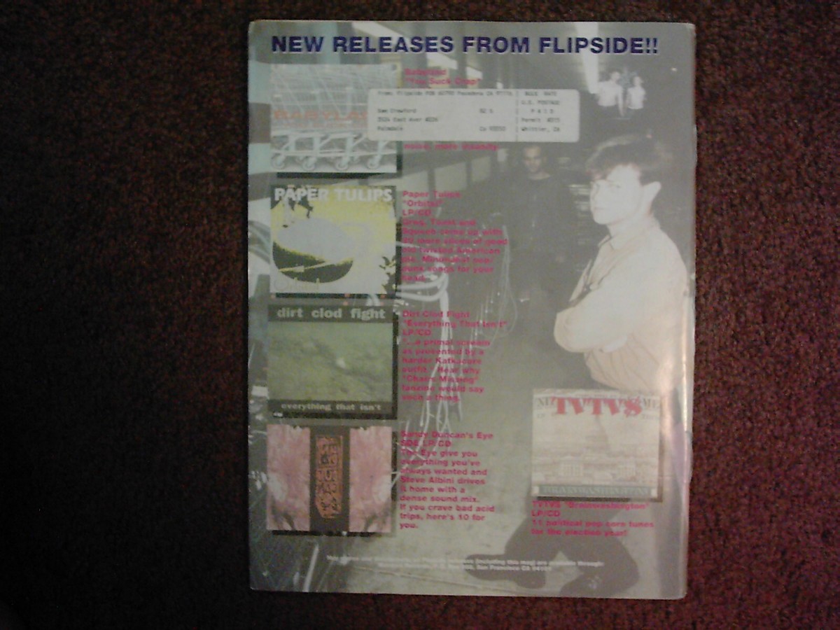 ●DA Baddsidde Flipside Fanzine #79 – Atomic Books