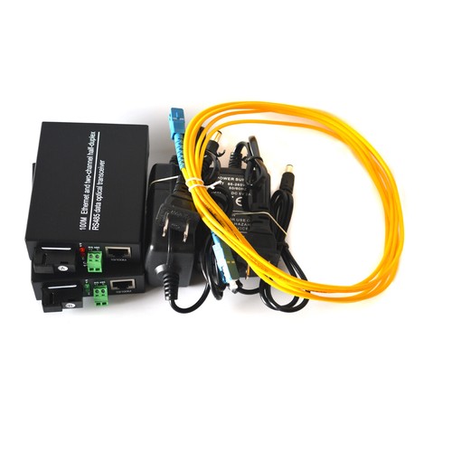 RS485 Data Extender, RJ45 Ethernet RS485 to Fiber Optic Transmitter and Receiver - 第 15/15 張圖片