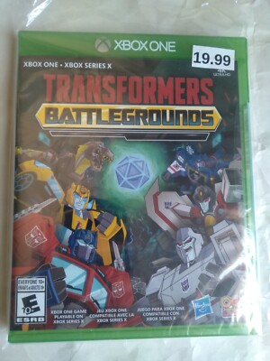 Transformers: Battlegrounds Hasbro Microsoft Xbox One Brand New Sealed