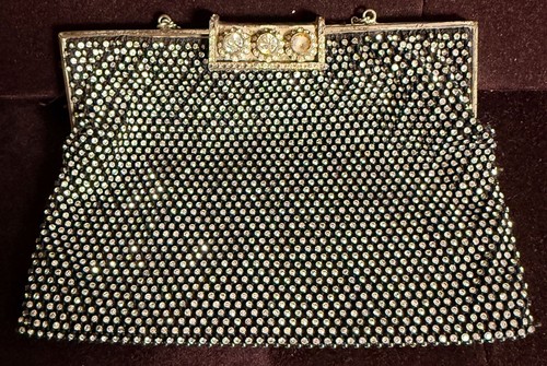 Antique Evening Bag with Rhinestones ZZ354