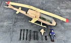 Locust XH-1 Assault Copter Complete GI Joe 2000 Hasbro Action Figure Vehicle