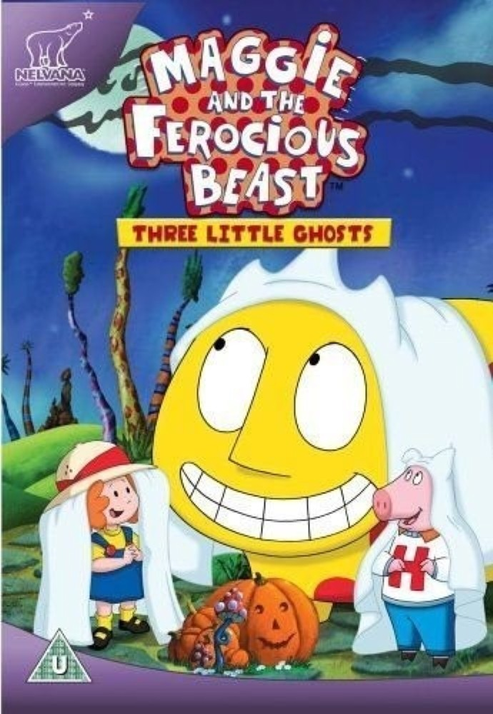 Maggie And The Ferocious Beast - Three Little Ghosts DVD FREE SHIPPING