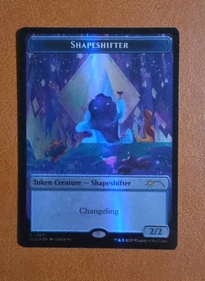 NM Double Rainbow Foil Shapeshifter Token SLD #1907