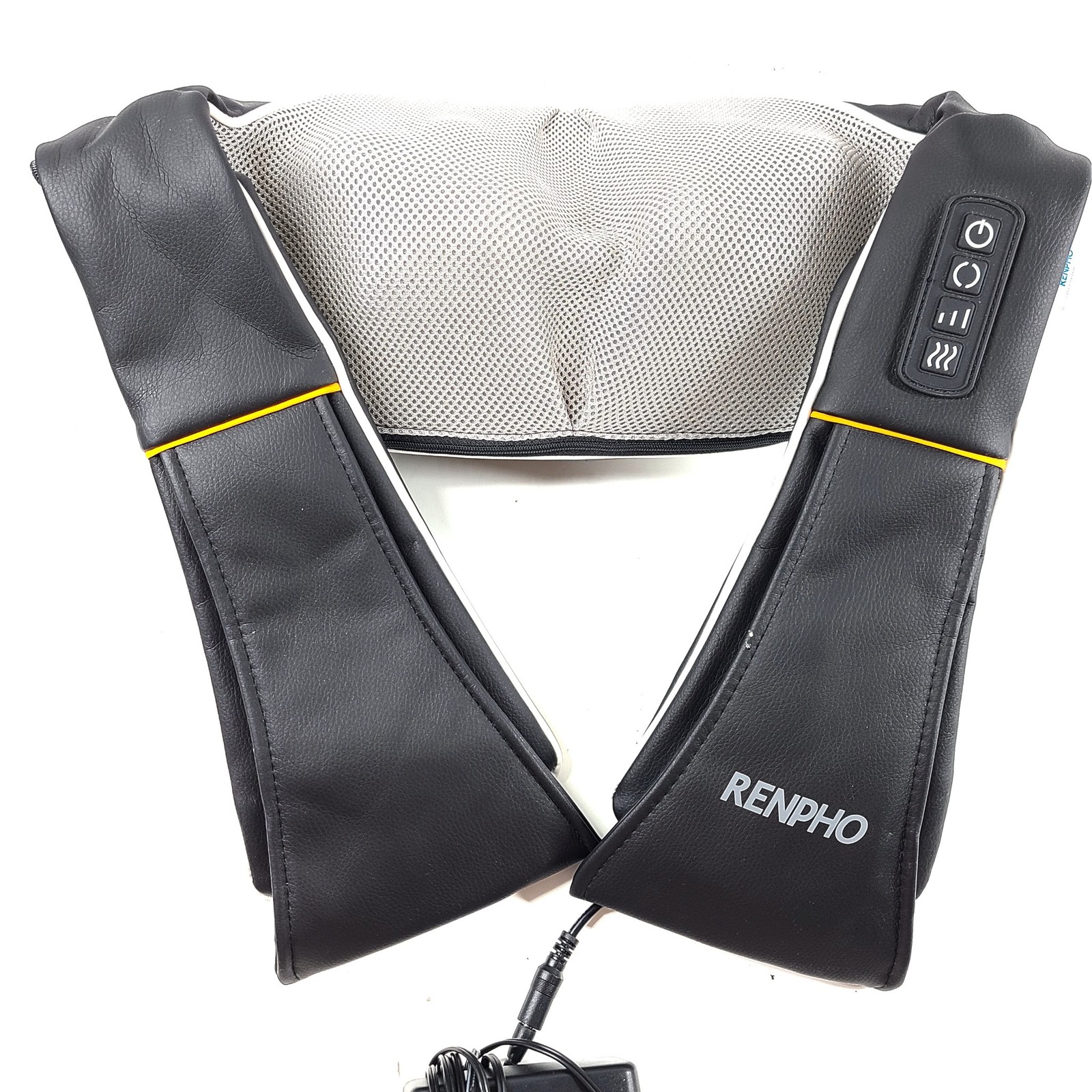 Renpho Shiatsu Shoulder Back Massager with Heat Deep Tissue 3D Kneading Massage