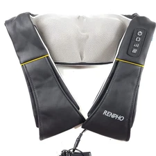 Renpho Shiatsu Shoulder Back Massager with Heat Deep Tissue 3D Kneading Massage