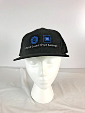 GM UAW Lansing Grand River Conjunto Negro Bordado Unión Logo Planta Sombrero Gorra
