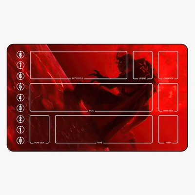 Talon Riftbound Playmat League of Legends Playmat+Bag Trading Card Game Mat 23