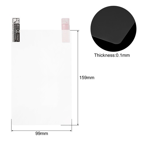 2pcs Track Pad Protector Cover 159x99x0.1mm Clear Matte for A2485 - Afbeelding 2 van 5