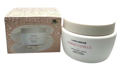 Laura Mercier AMBRE VANILLE AMBER VANILLA Serum Body Cream JUMBO 13.53 oz *NIB