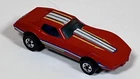 Vintage 1975 Hot Wheels Red Corvette Stingray Diecast Car Malaysia Loose