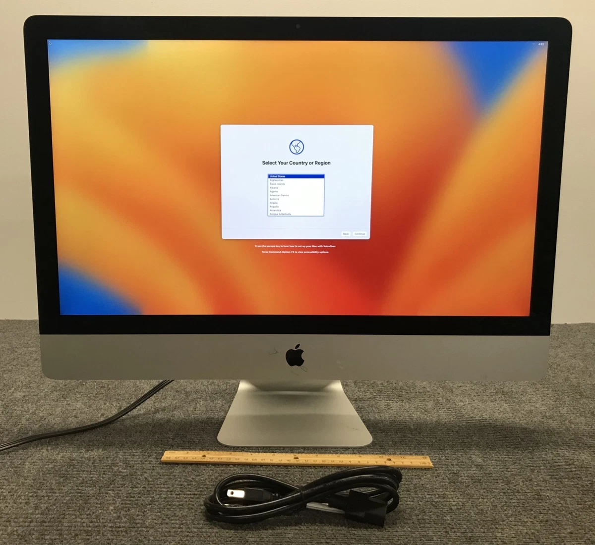 Apple iMac Intel Core i5 7th Gen. 2017 Release Year Apple Desktops