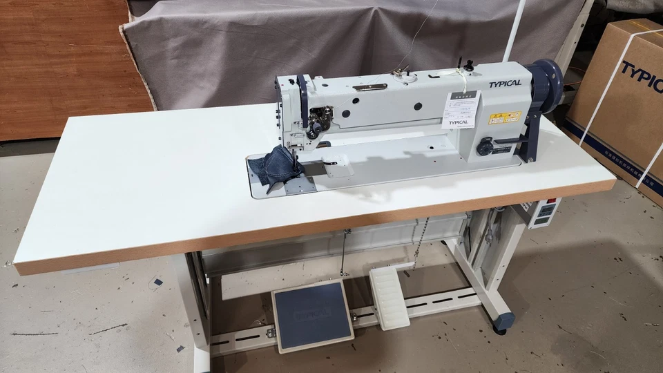 典型长臂单针工业缝纫机。 全新。 — 第 4/4 张图片