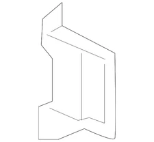 Genuine Mazda Outer Rail Front Bracket BDTS-53-3CX