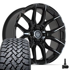 Df18c Black 22x9 Rims 28545r22 At Tires Tpms Set Fits Lincoln Ford Df18c Black 22x9 Rims 28545r22 At Tires Tpms Set Fits Lincoln Ford