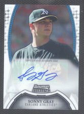 2011 Bowman Sterling Prospect Auto Sonny Gray #BSP-SG