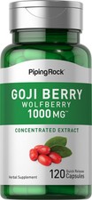 Goji Berry Wolfberry , 1000 mg, 120 Quick Release Capsules