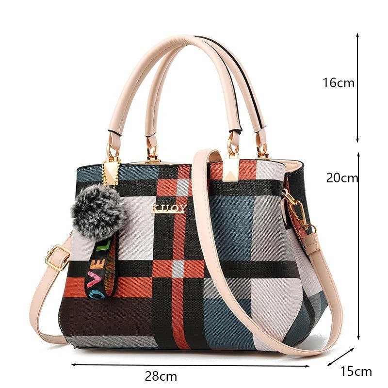 Luxury Designer Women's Handbag Leather Shoulder Crossbody Women Bag Tote Large 13