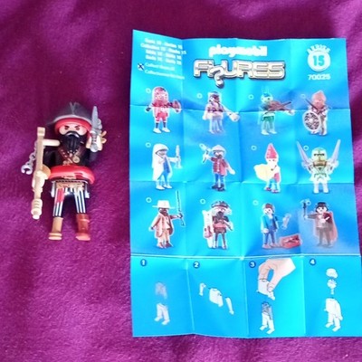PLAYMOBIL Figures Serie 15 Pirat Figur mit Zubehör (Hut, Säbel) 70025