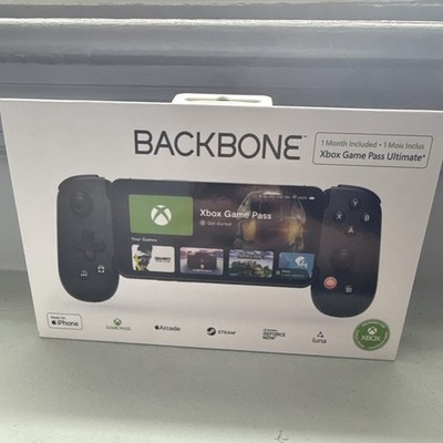Backbone One Ergonomic Mobile Controller for Apple iPhone Lightning, Black