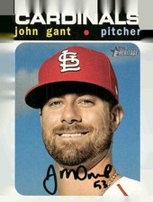 2020 Topps Heritage #187 John Gant