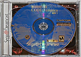 Resident Evil CODE Veronica 2000 Sega Dreamcast, Complete In Case Tested/Working