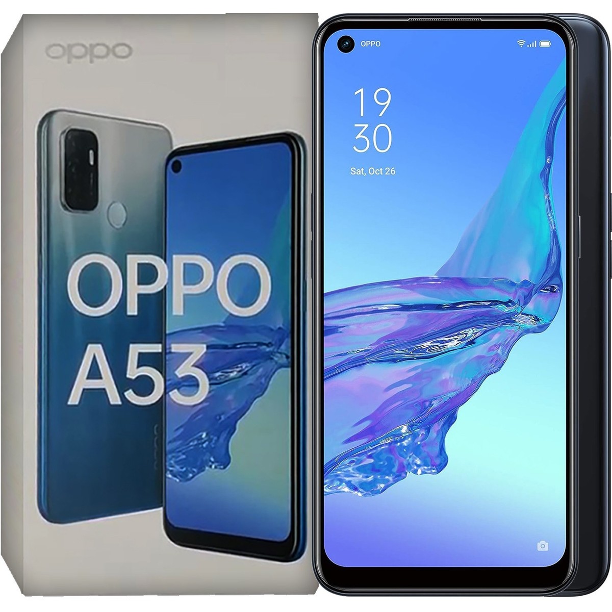 Oppo A53 4G Electric Black 128GB + 6GB Dual-SIM Factory Unlocked