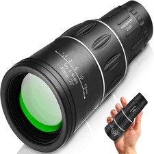 16x52 HD Monocular Telescope High Power Prism Waterproof Hiking Telescopio Iman