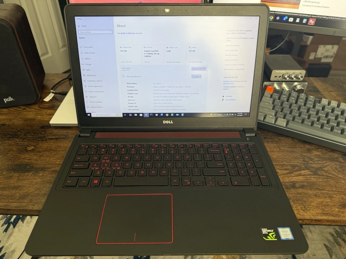 Dell Inspiron 15 5577 PC Notebooks/Laptops for Sale | Shop New