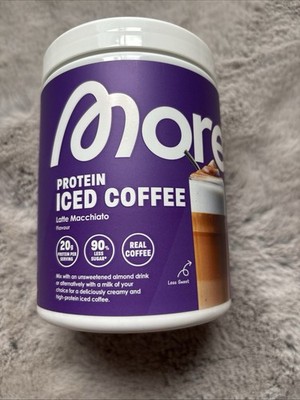 More Nutrition Protein Iced Coffee Latte Macchiato,neu OVP