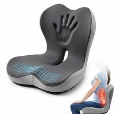 Car Seat Cushion with Back Support for Driving, Ergonomic Support Relief Pad ...