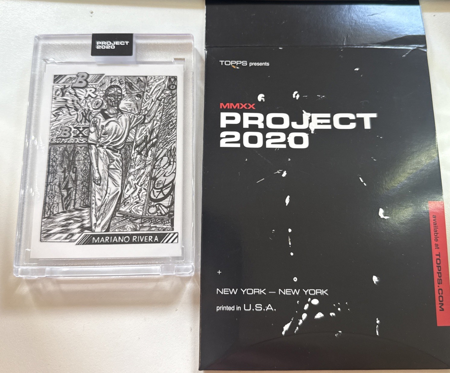 2020 Topps Project 2020 - 1992 Bowman Mariano Rivera #91 JK5 /35330
