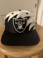 Vintage Logo Athletic  Raiders/Sharskstooth 1Gen-Twill