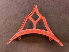 Vintage WD Allen Mfg Co. Chicago Hose  Rack Cast Iron 6x16x23”