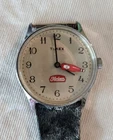 Vintage Heinz Timex Watch FACE ONLY Floating Ketchup Bottle Second Hand - Works