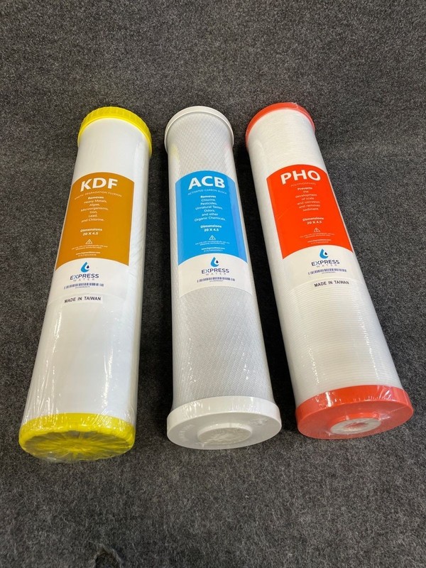 EXPRESS WATER Whole House Replacement Filter Set, 3 Pack*