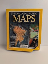 Sealed New National Geographic Maps The Complete Collection 8 CD ROM Set Dec2000