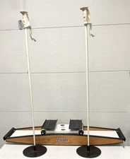 Fitter Professional Downhill Ski Trainer & Balance Poles Skiing Exercise Machine