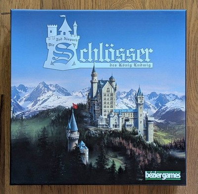 Die Schlösser des König Ludwig, Bezier Games, neuwertig
