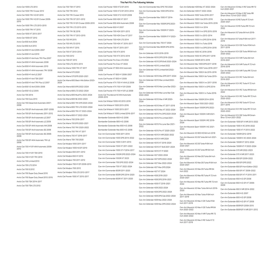 (2 Pack) Tusk TriloBite HD 8-Ply Tire 29x9-14 For CAN-AM Outlander Max 800R EFI - Изображение 4 из 4